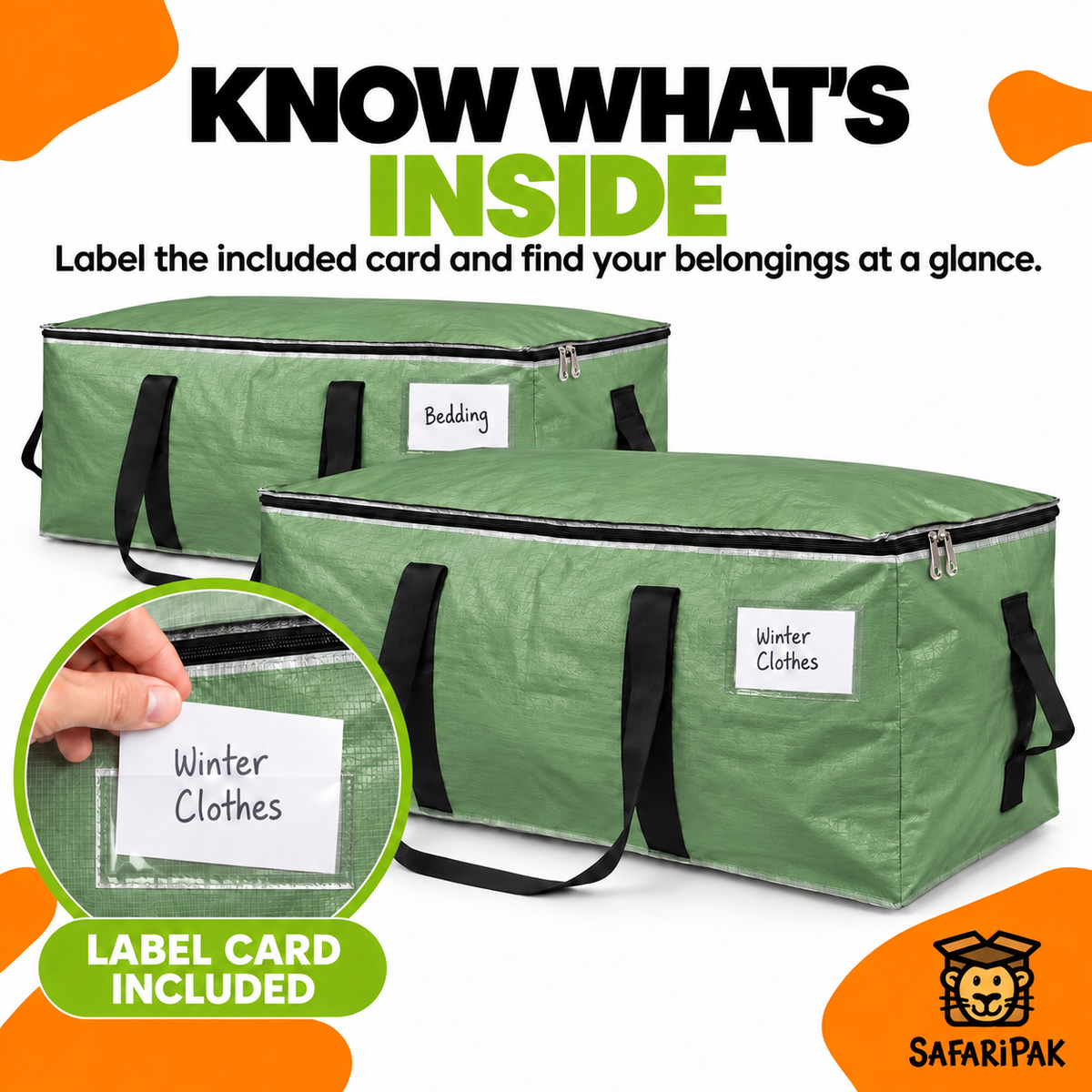 Green - Label Pocket