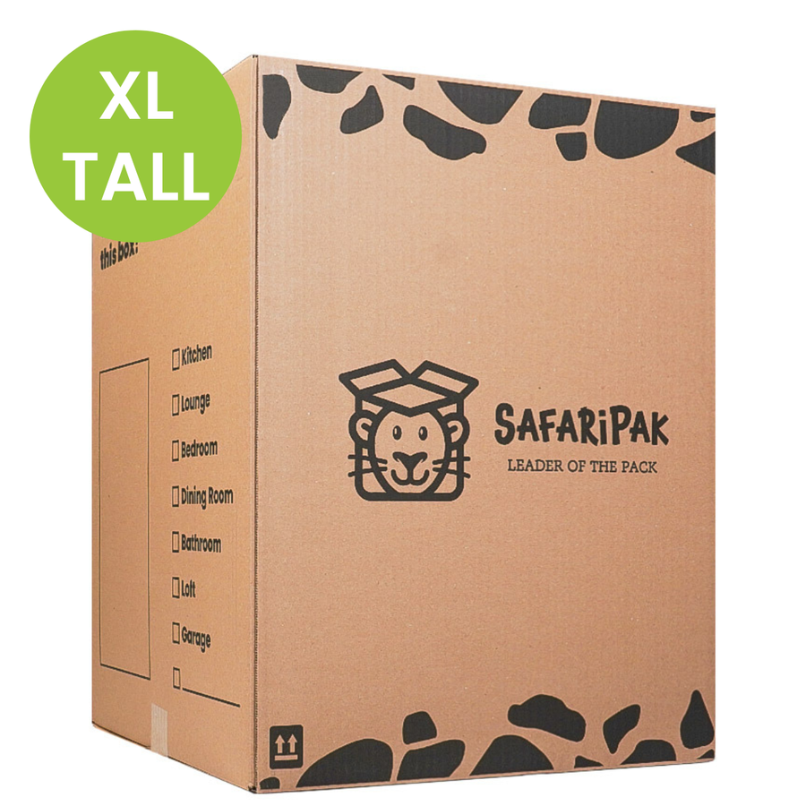 Extra Tall Strong Cardboard Storage Moving Boxes